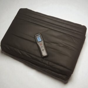Surmatelas chauffant connecté avec sa télécommande